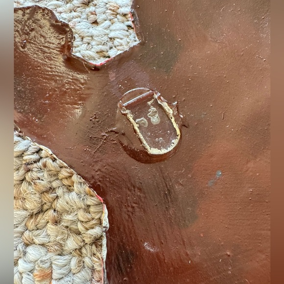 Handmade Hand Crafted Painted Home Decor Metal Wall Art Costa Rica Artisan Frog - Picture 7 of 7